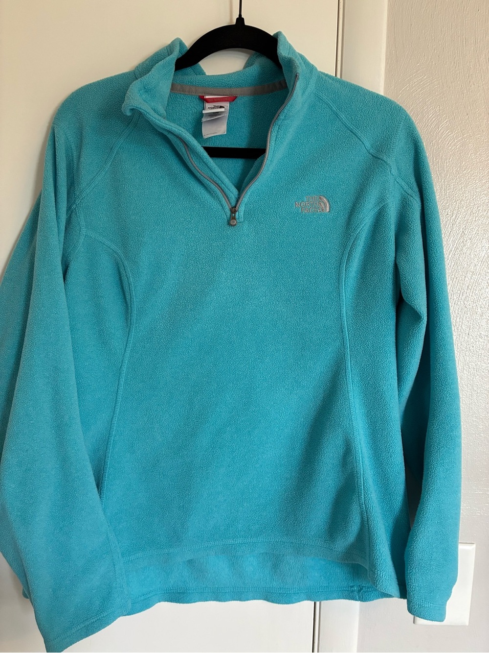 Blue North Face Half Zip Women’s Sweater